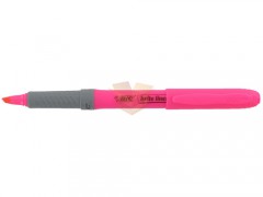 Bic Fosforlu Kalem Brite Line Grip Pembe Kalem Tipi